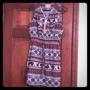 Just above the knee dress